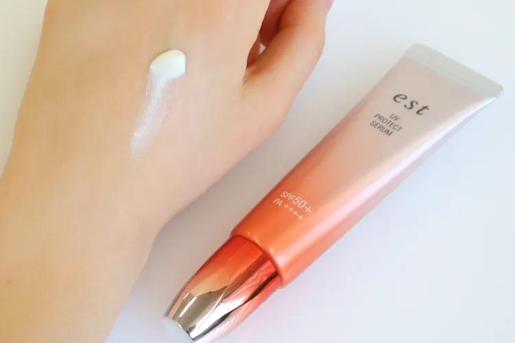 安耐晒防晒蓝色和白色,日本防晒黑科技