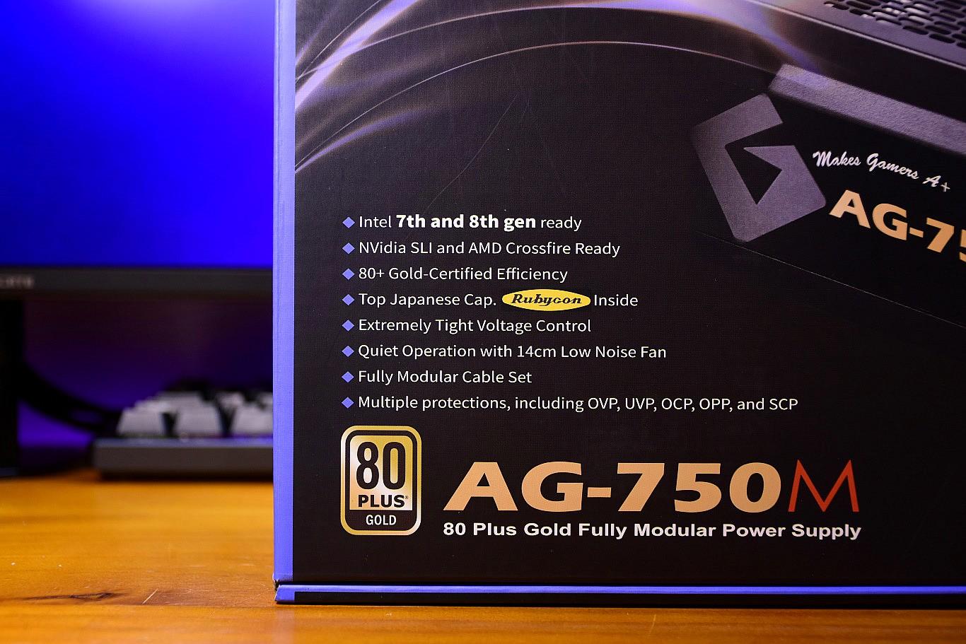 美商艾湃电竞an-750m金牌电源,艾湃电竞an-750m评测体验