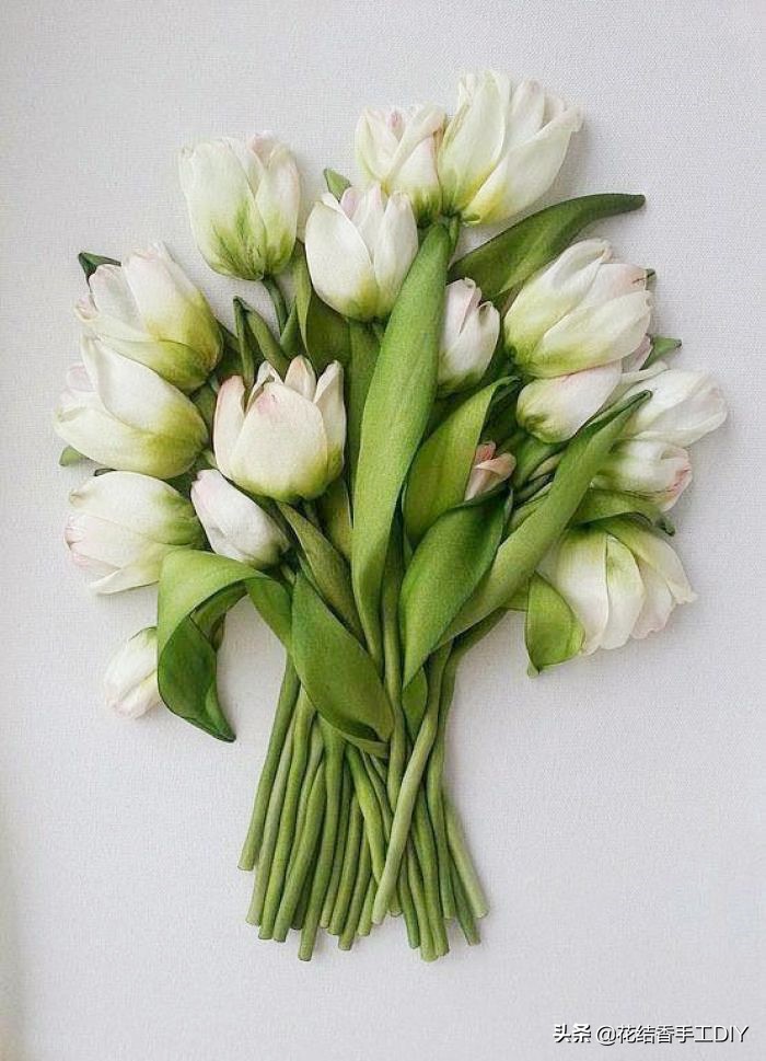 刺绣精美图案,刺绣立体福字