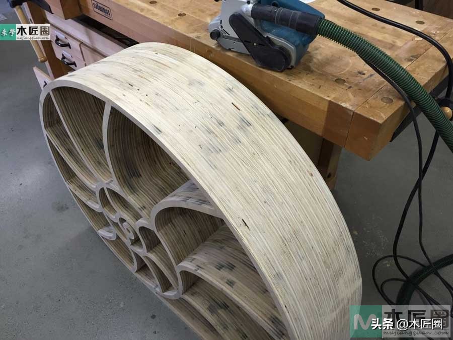 燕尾榫书架制作,鹦鹉螺diy