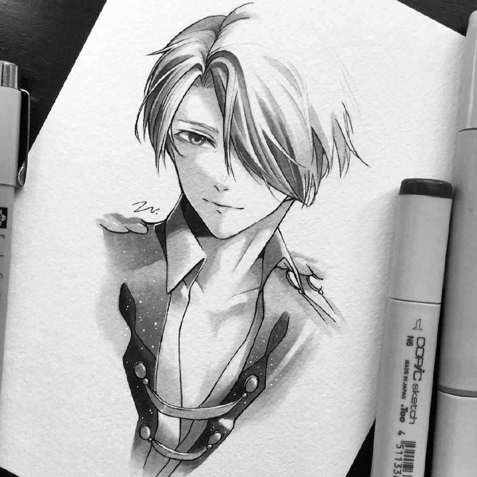 一支笔画真人的眼睛,一笔一笔画动漫人物绘画