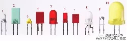 电路板电子元器件符号一览表,电子元器件图片识别符号及名称