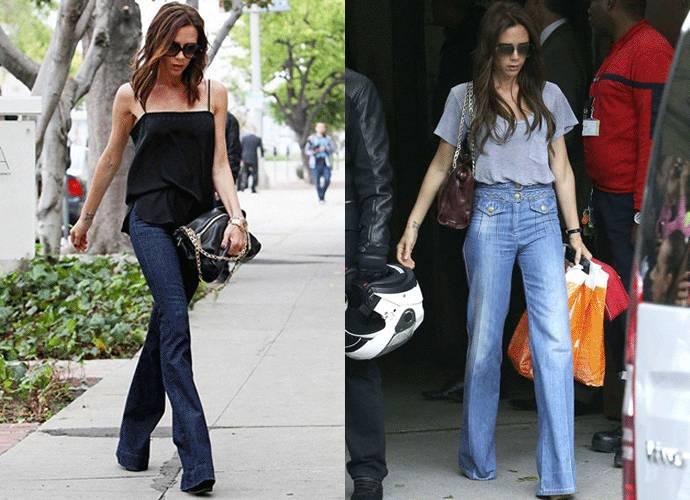 微喇牛仔裤怎样搭配好看,微喇叭牛仔裤男生宽松牛仔裤