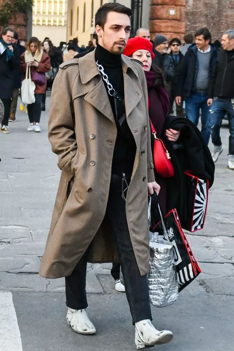 168cm身高长款风衣怎么搭配好看,160cm怎么穿长款风衣