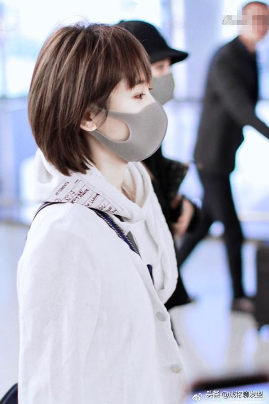 王子文欢乐颂里短发叫什么,王子文出席活动短发图片