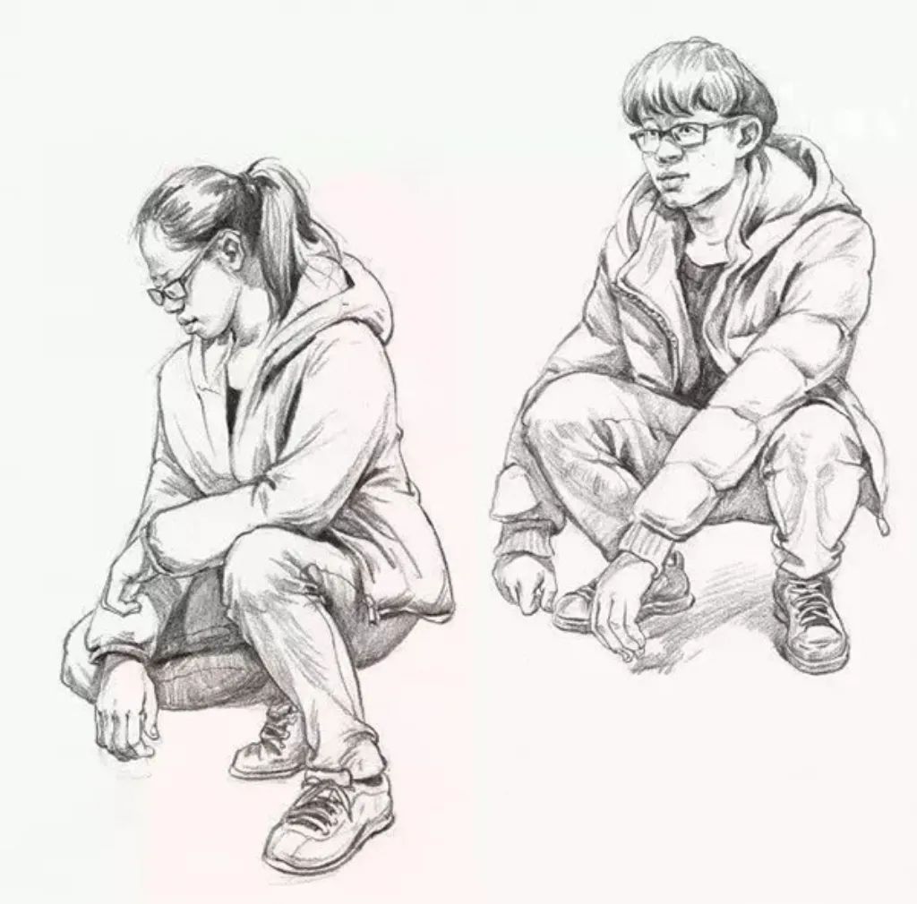 速写人物站姿方法与技巧,速写人物7个常见错误的解决办法