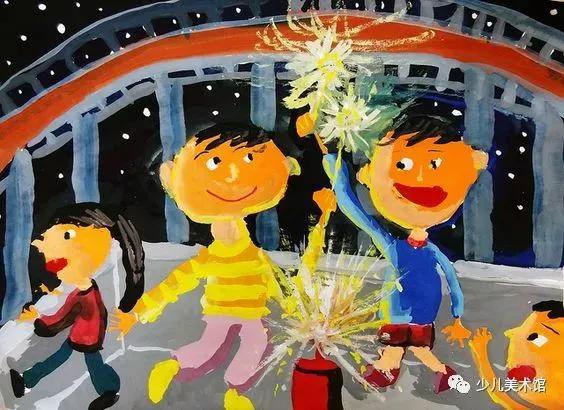 儿童不同时期的绘画作品,孩子们一幅幅栩栩如生的绘画作品