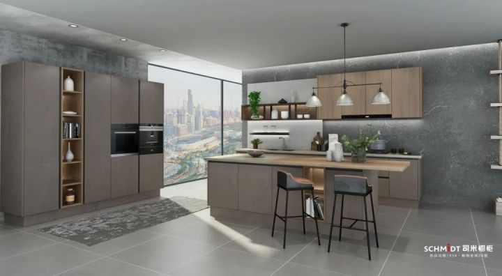 餐厨一体化厨房设计,无死角商用厨房设计布局