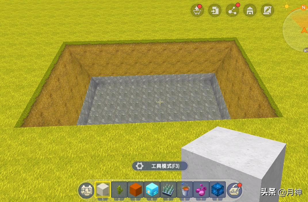 迷你世界温泉陷阱,迷你世界造温泉