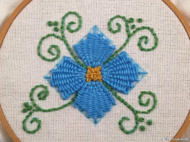 编织刺绣针法教程,刺绣基础针法教学钩针