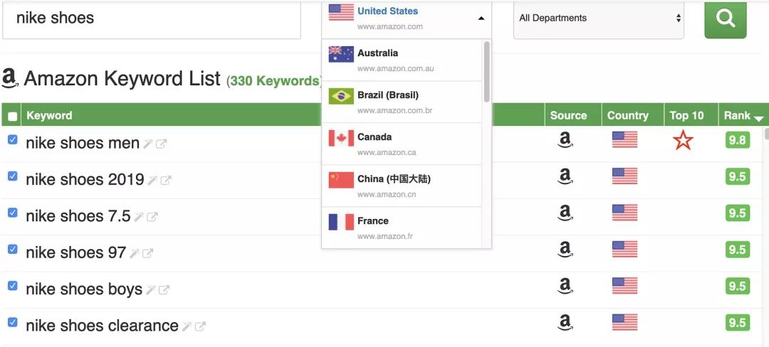 关键字搜索功能,提供关键字搜索的app