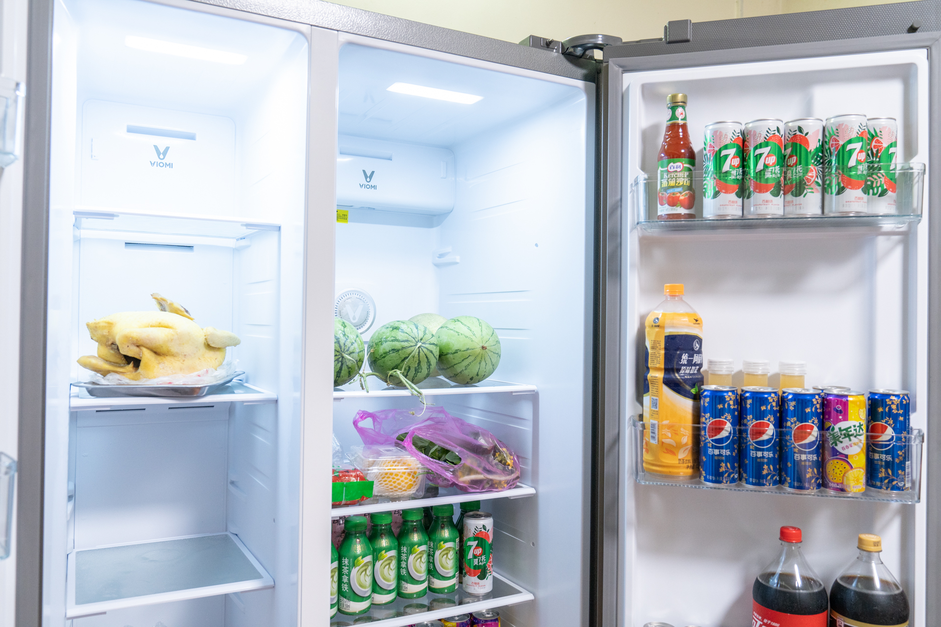 云米一级能效双变频冰箱,云米对开门冰箱598评测