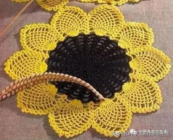 钩餐桌垫,钩餐桌垫视频教程