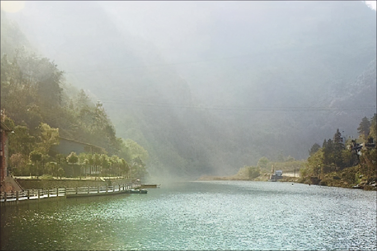 歙县小川乡,澎泽尖的野趣之美,让游人回归了自然的怀抱