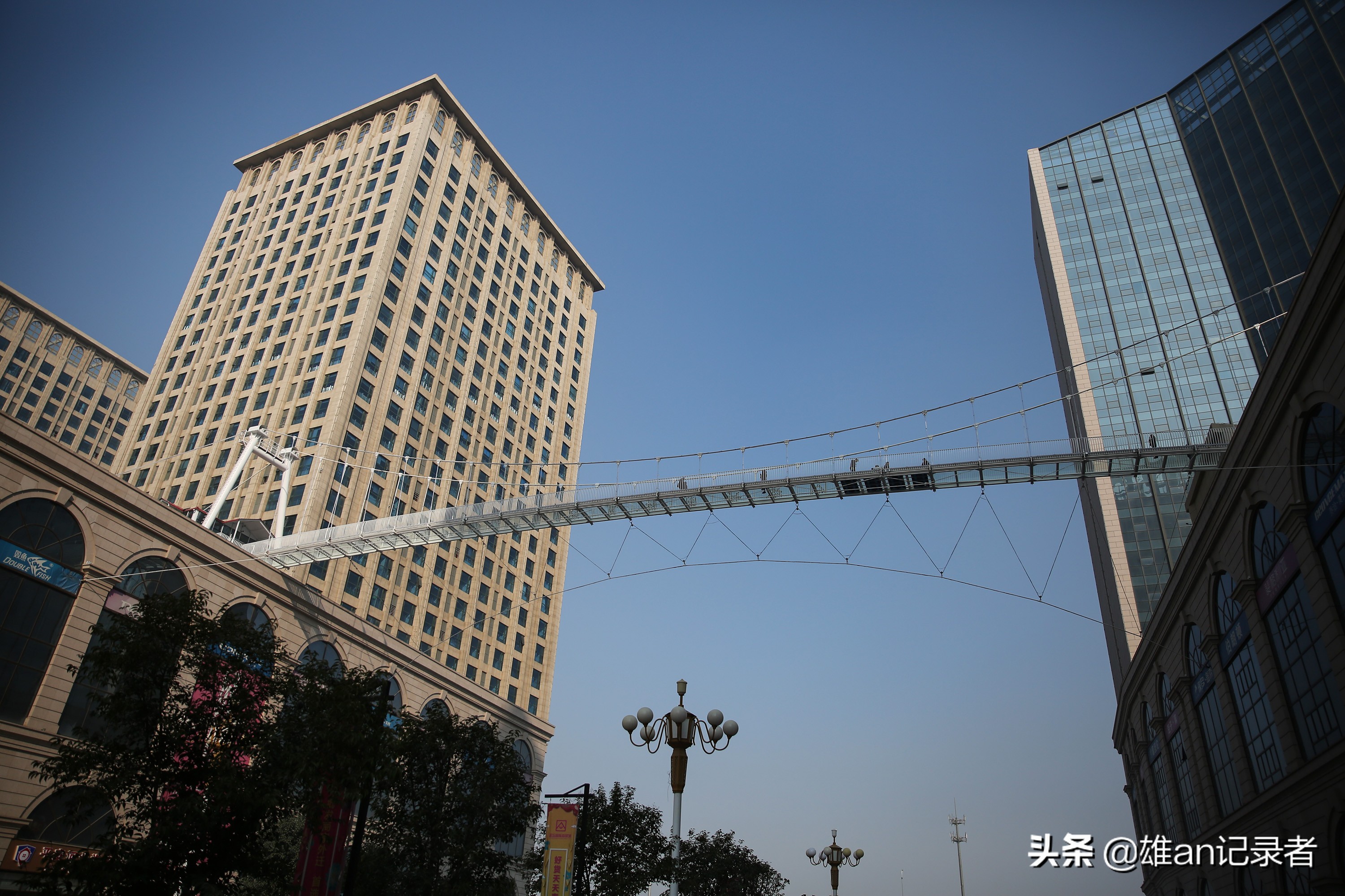 石家庄空中花园游乐场,石家庄一小区高空抛物