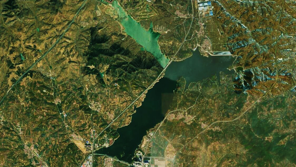 山东栖霞卫星地图,栖霞卫星地图