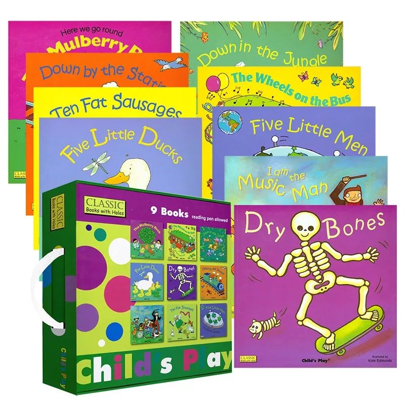 英文绘本推荐经典儿歌,英语早教启蒙经典英语儿歌30首