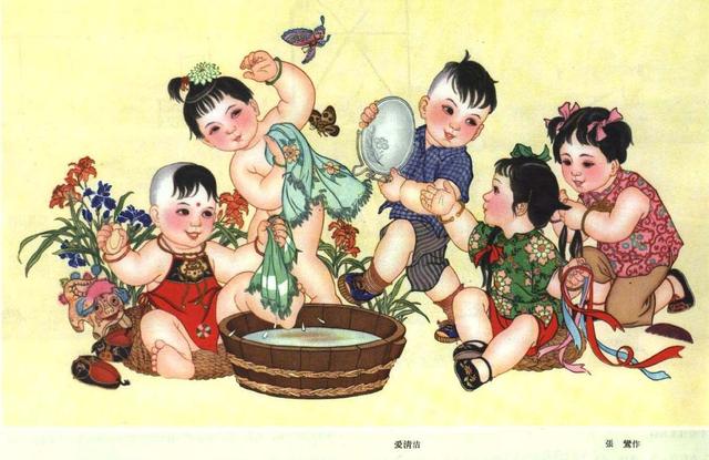 杨柳青年画高清精品大图,60年代杨柳青年画大全