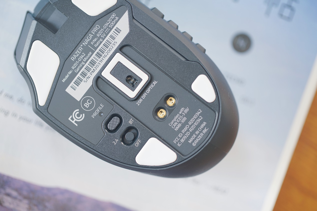 雷蛇那伽梵蛇左手版有线鼠标,razer雷蛇鼠标标准版测评