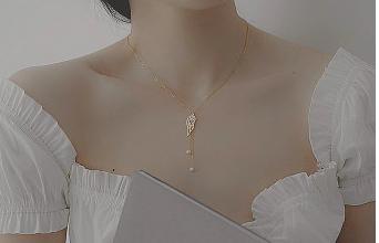 锁骨链显瘦款式,戴了颈链感觉力大无穷