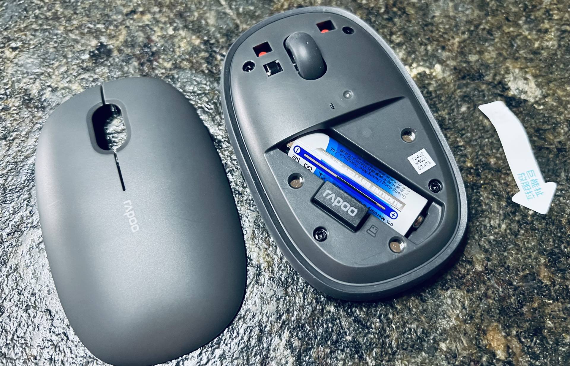 雷柏9050G多模式无线刀锋键鼠套装,雷柏8000无线键鼠单模还是双模