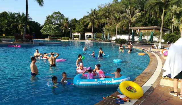 东莞唐拉雅秀酒店攻略,唐拉雅秀酒店游泳池