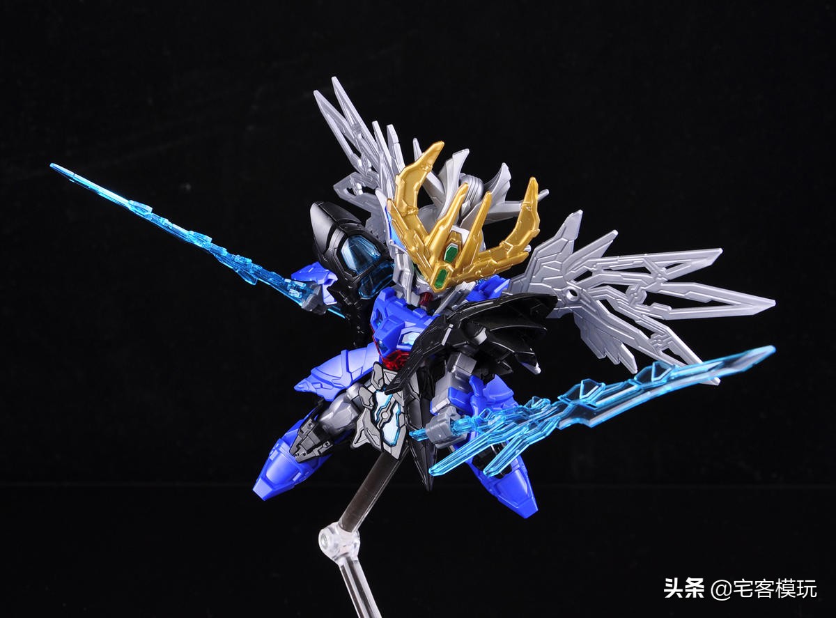 万代三国创杰传曹操飞翼,三国创杰传天霸曹操飞翼高达开箱