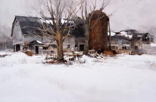 俄罗斯画家的油画艺术美到极致,中俄风景油画作品