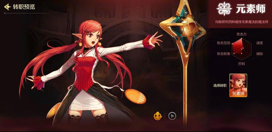 手游dnf推荐职业新手玩家,dnf手游元素师一二三觉技能展示