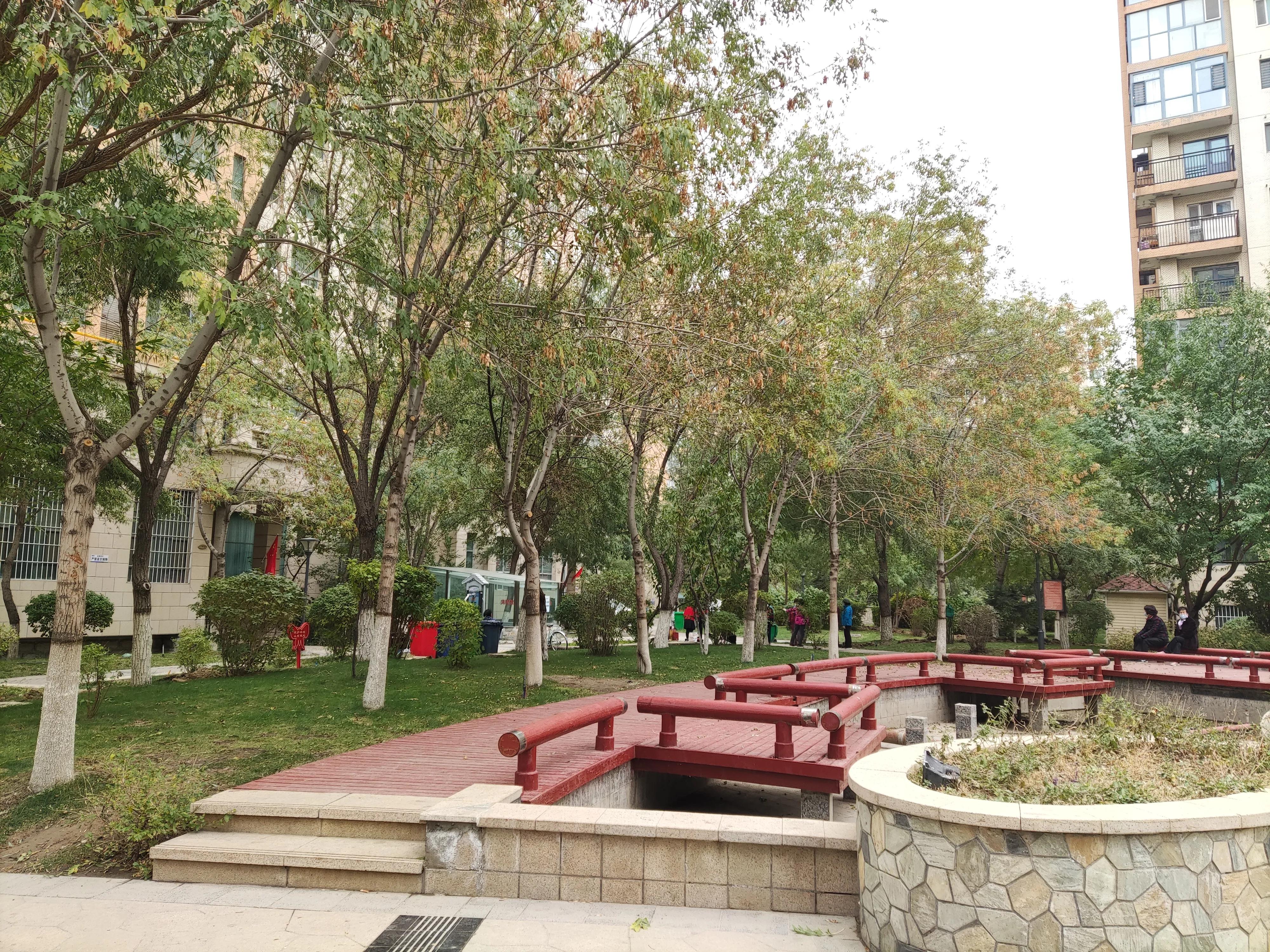 乌鲁木齐市南湖绿化广场附近小区,乌鲁木齐绿化最好的公园