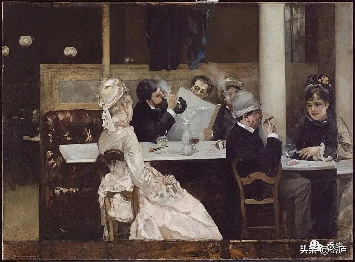 解读:40幅世界名画中的咖啡图景|流动人间,自有春夏