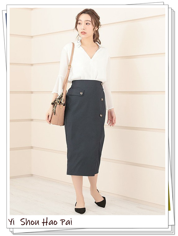 风衣半身裙中长款秋冬穿搭,风衣半裙同系列