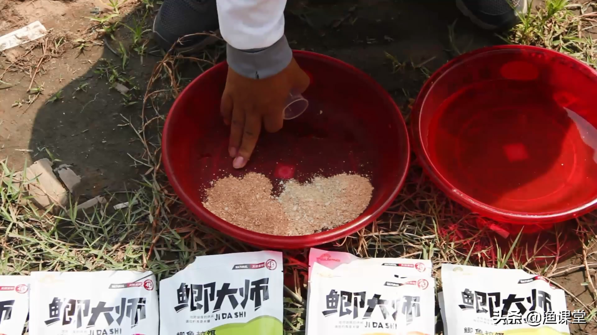 野钓大板鲫渔获,大蓝鲫饵料试钓效果