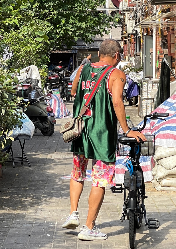 穿搭超级潮流的老爷爷,中国精神老爷爷潮流穿搭