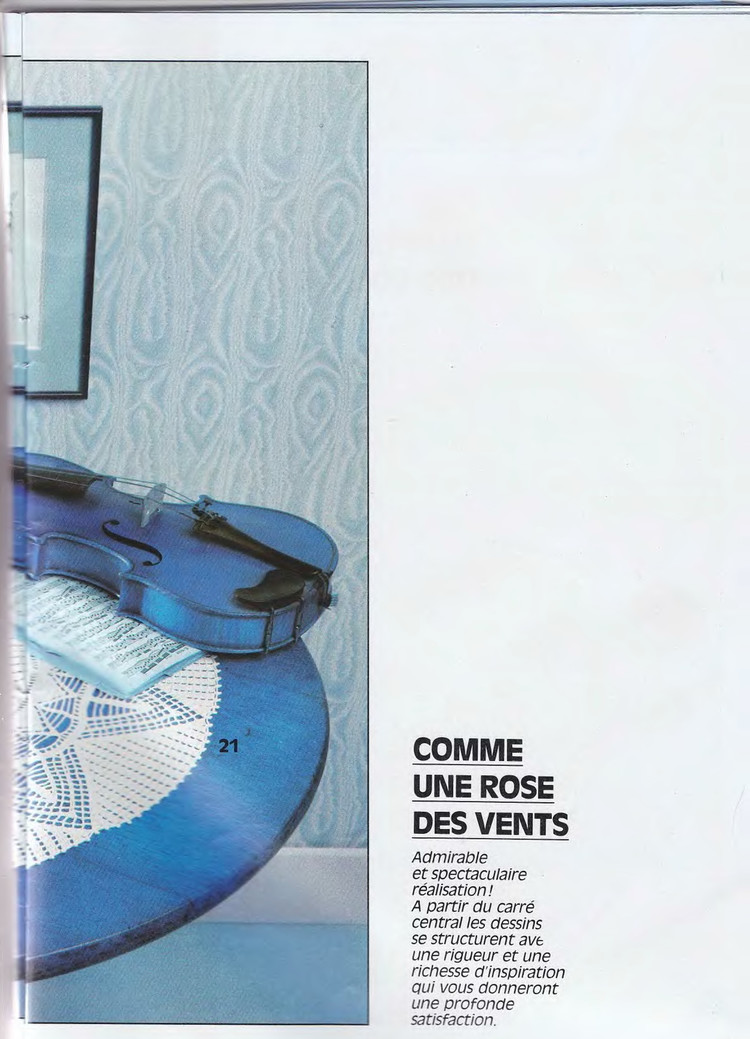 有漂亮的台布钩针图解吗,钩针编织桌布盖巾教程