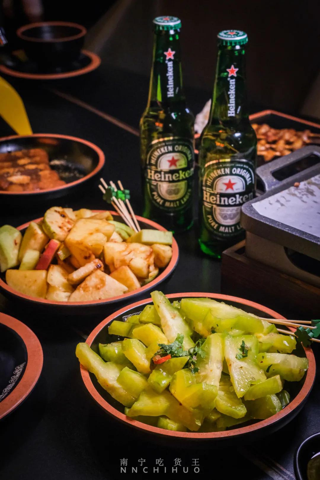 南宁夜宵炭火烤肉,南宁烧烤夜宵推荐