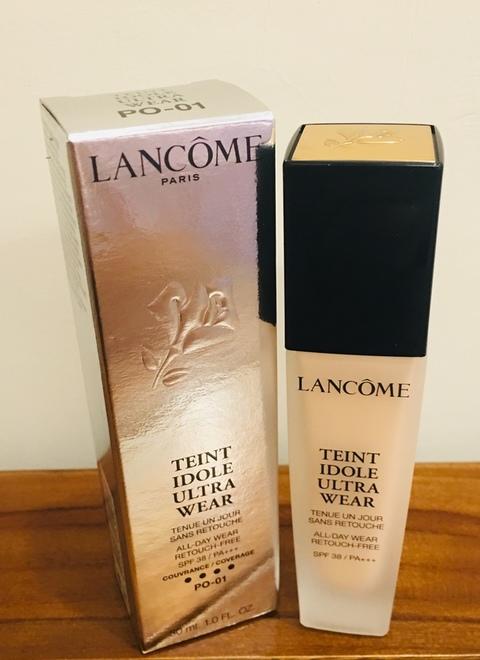 体验兰蔻粉底液po-01