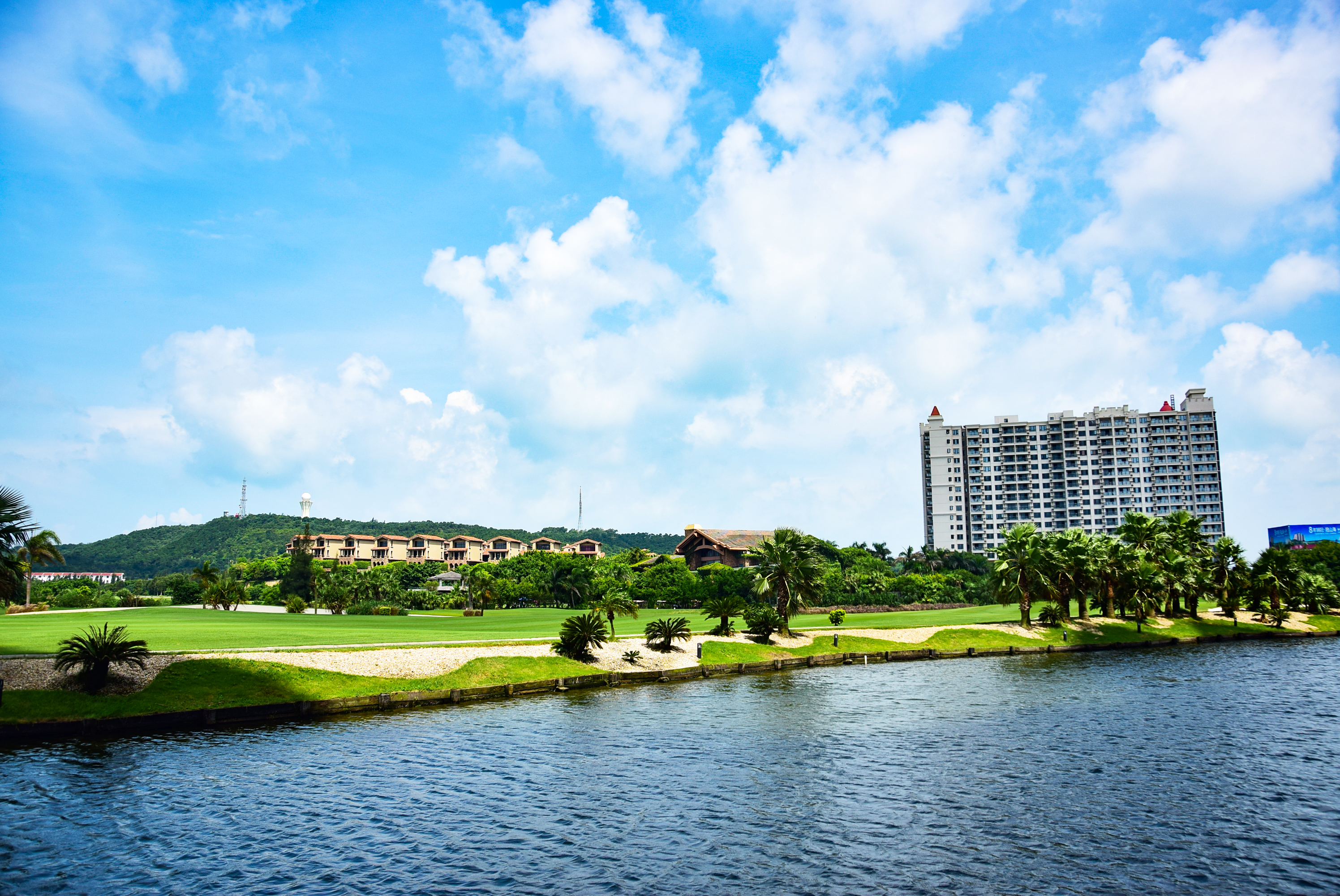 北海观山海高尔夫,北海最美打卡地