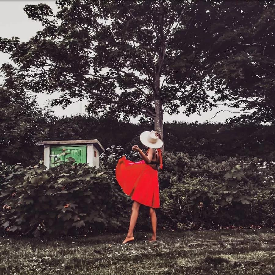 夏日就穿糖果色连衣裙，贼靓，回头率200%