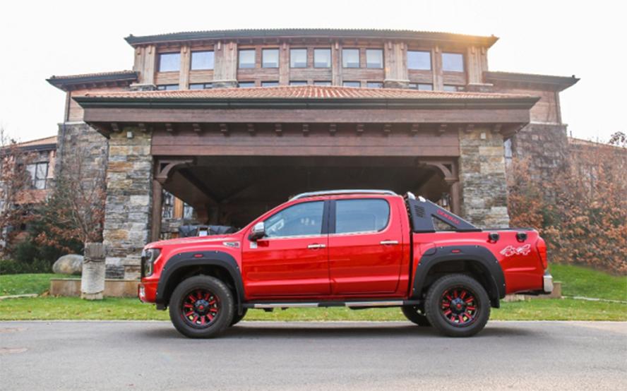 福田皮卡新款8万元加长版,福田大将军皮卡标配两驱柴油版