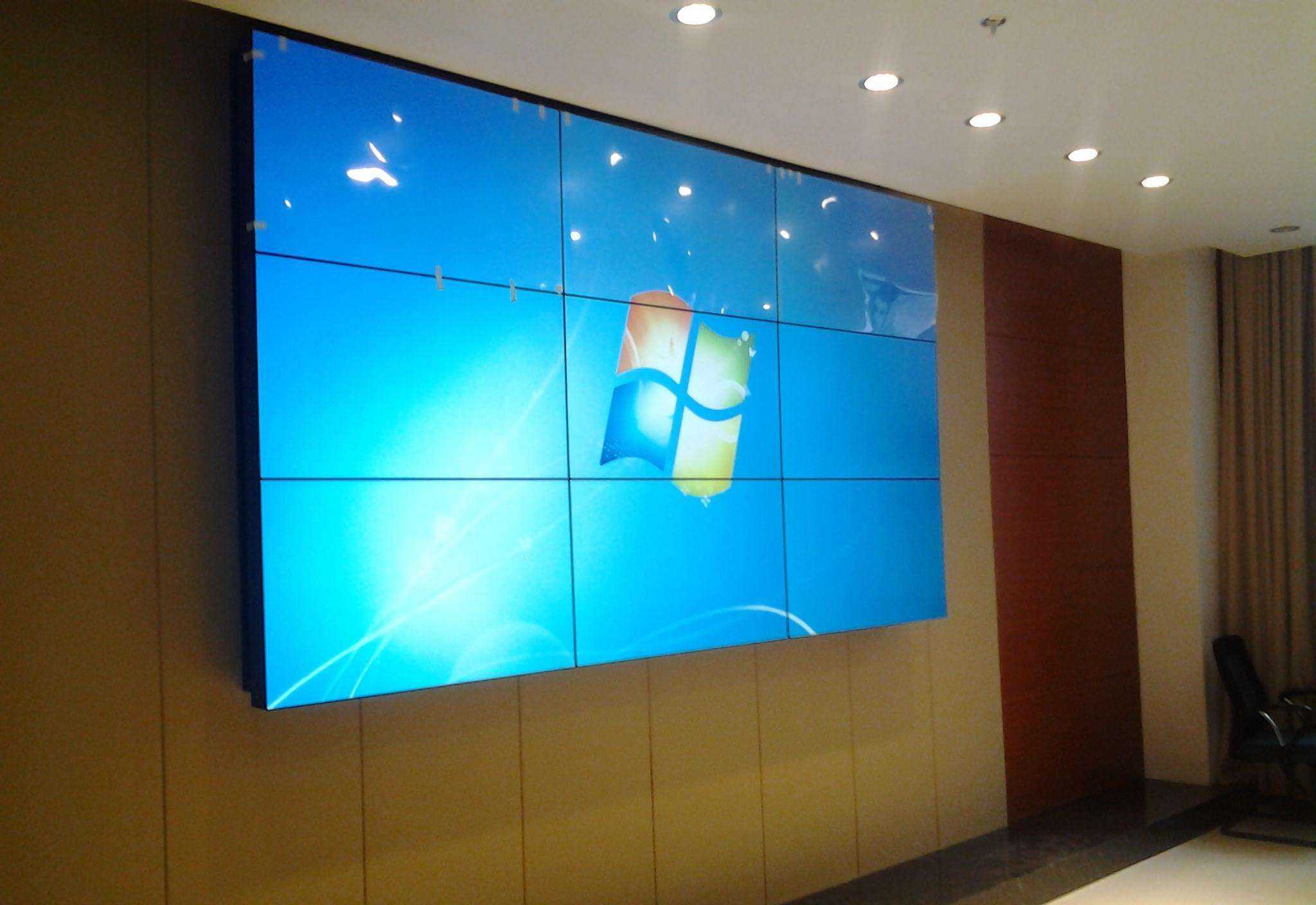 电视墙大气上档次科技感,文博安防应用