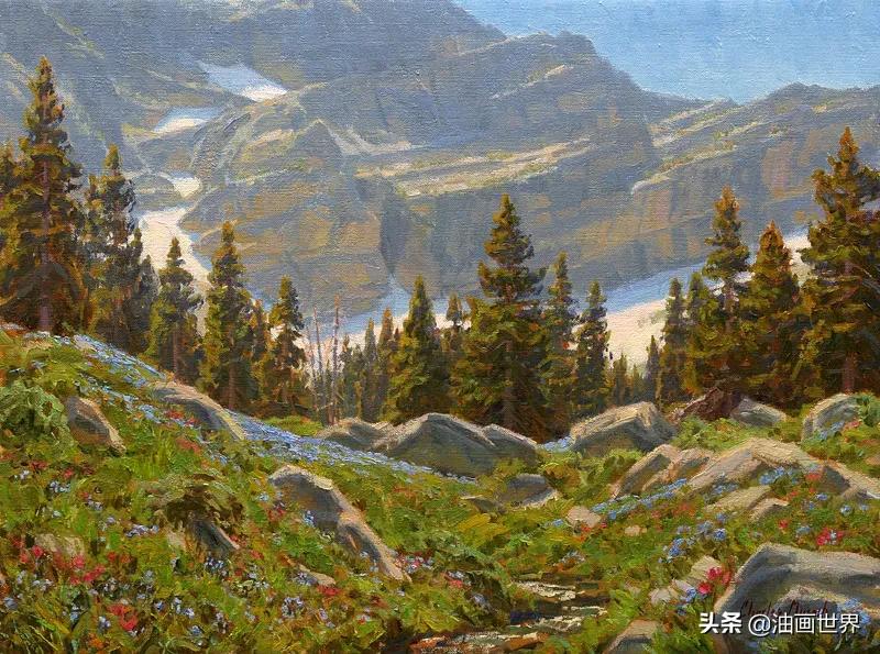 风景画又难又好看,一些好看的风景画光感强