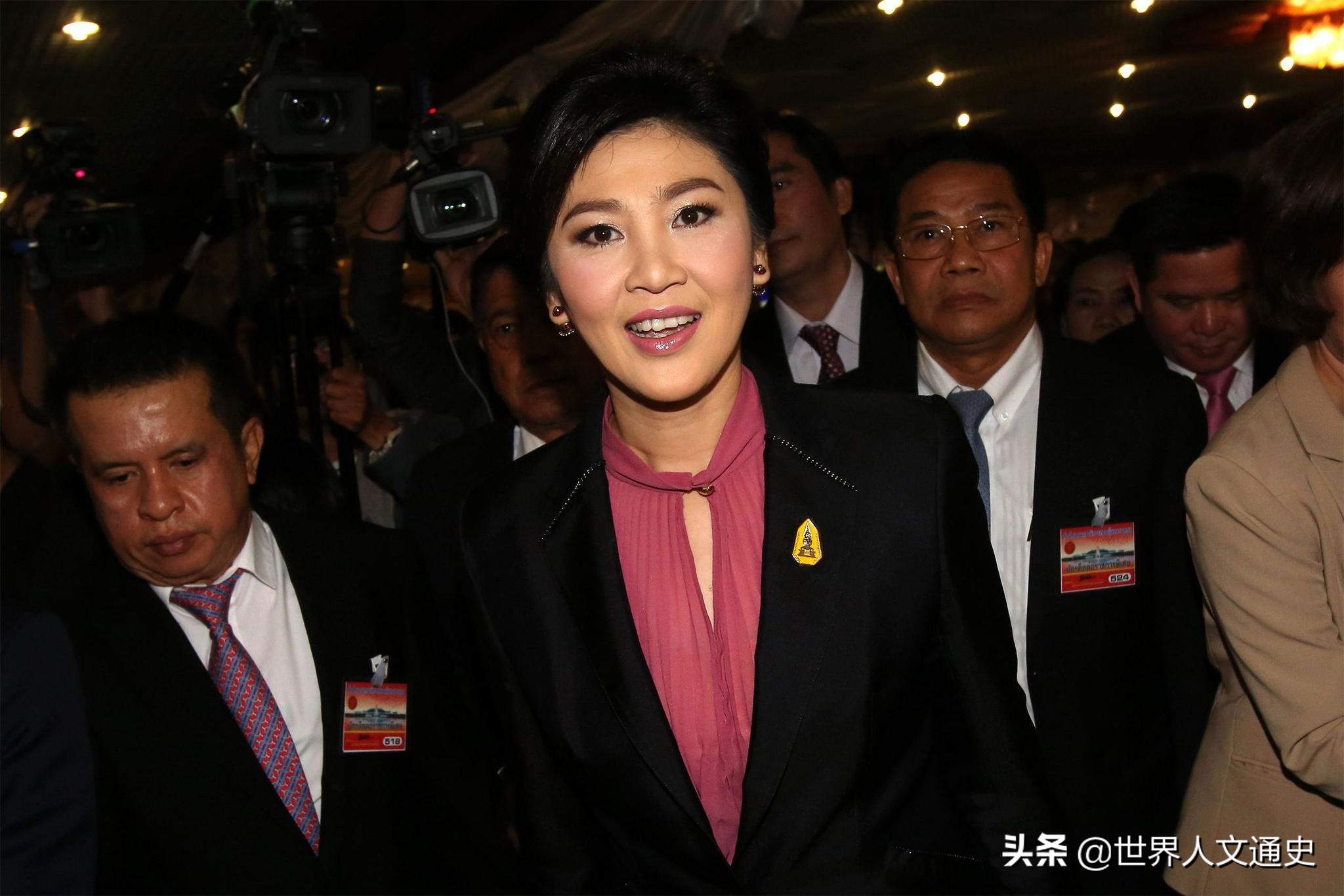 泰国美女总理英拉，因大米收购案下台，后成为中国企业董事长