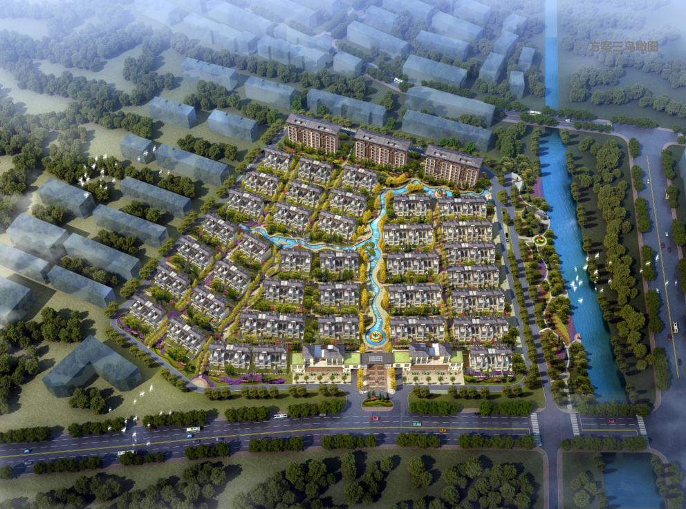 豪宅属性,规划逻辑景观高利用,地块和肌理,底TOWN户型