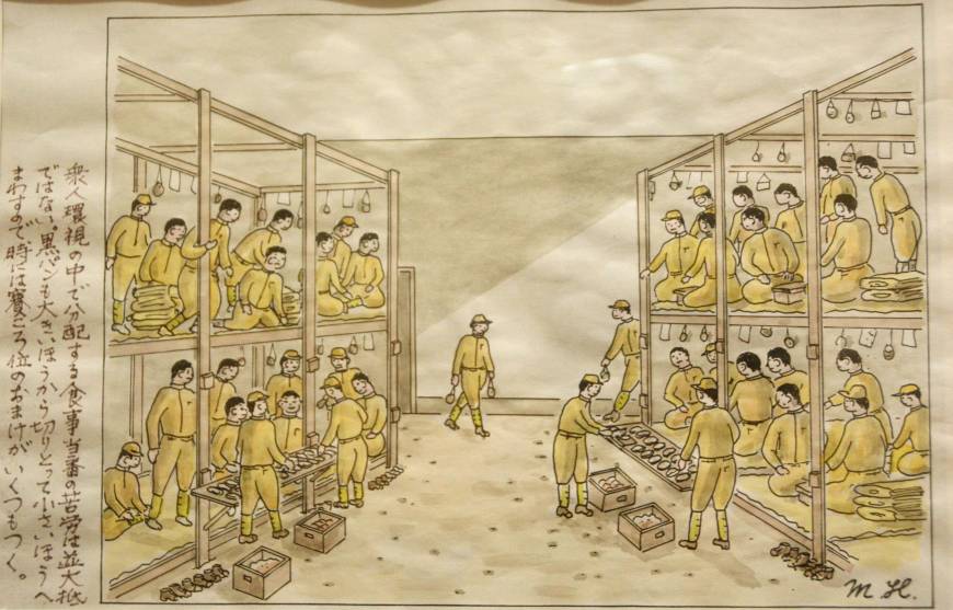 膏药旗当搓澡巾,日本关东军战俘在苏联那些事儿