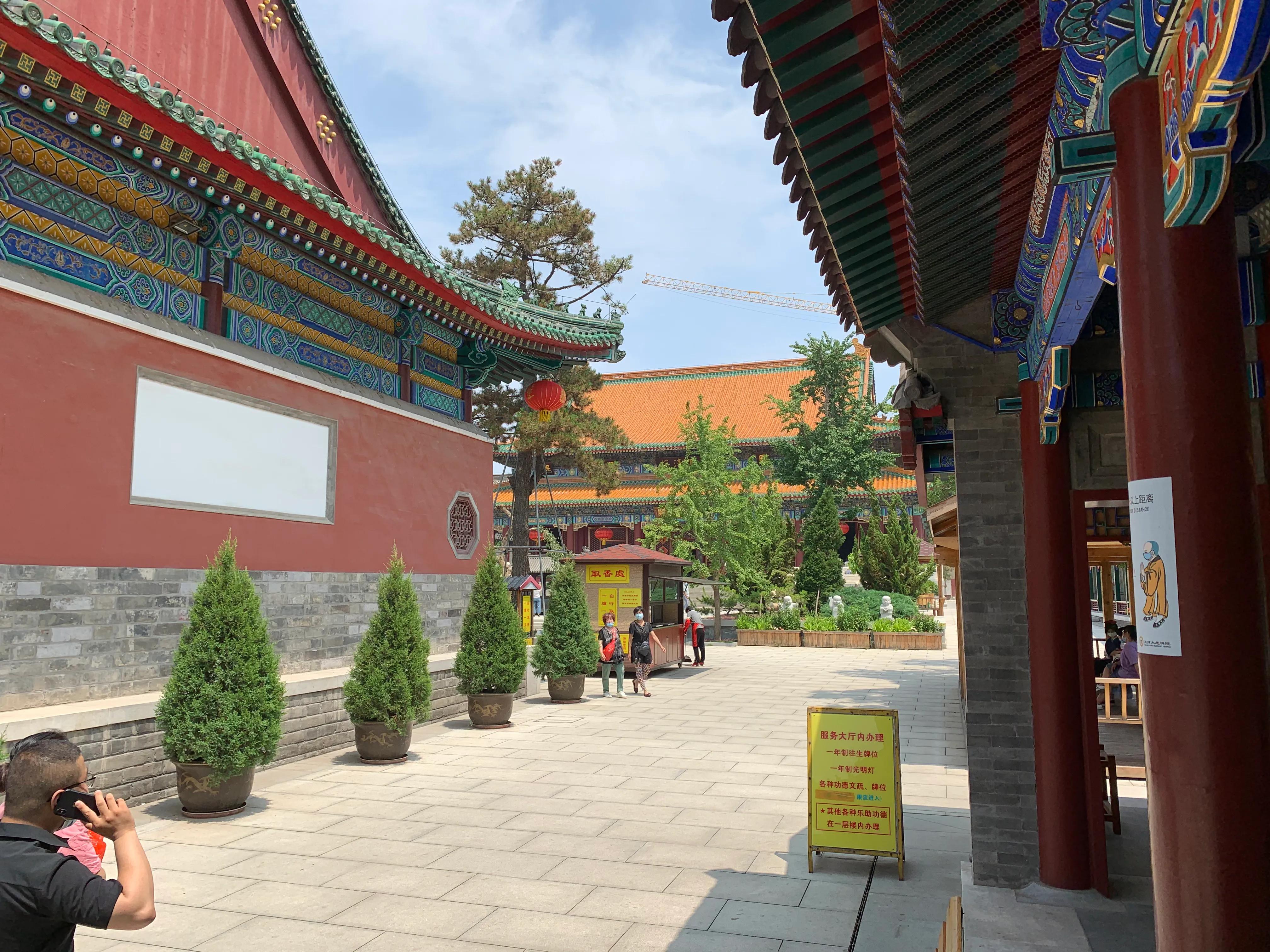 天津古刹大悲禅寺在哪个街,天津大悲禅院门口算命