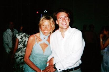 布丽吉特马克龙年轻的照片,布丽吉特马克龙身材