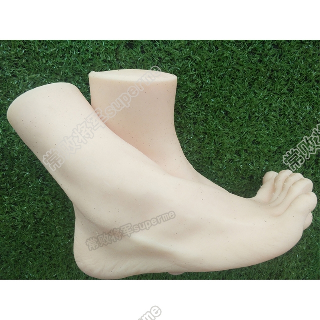 diy手工制作脚模作品,制作脚模