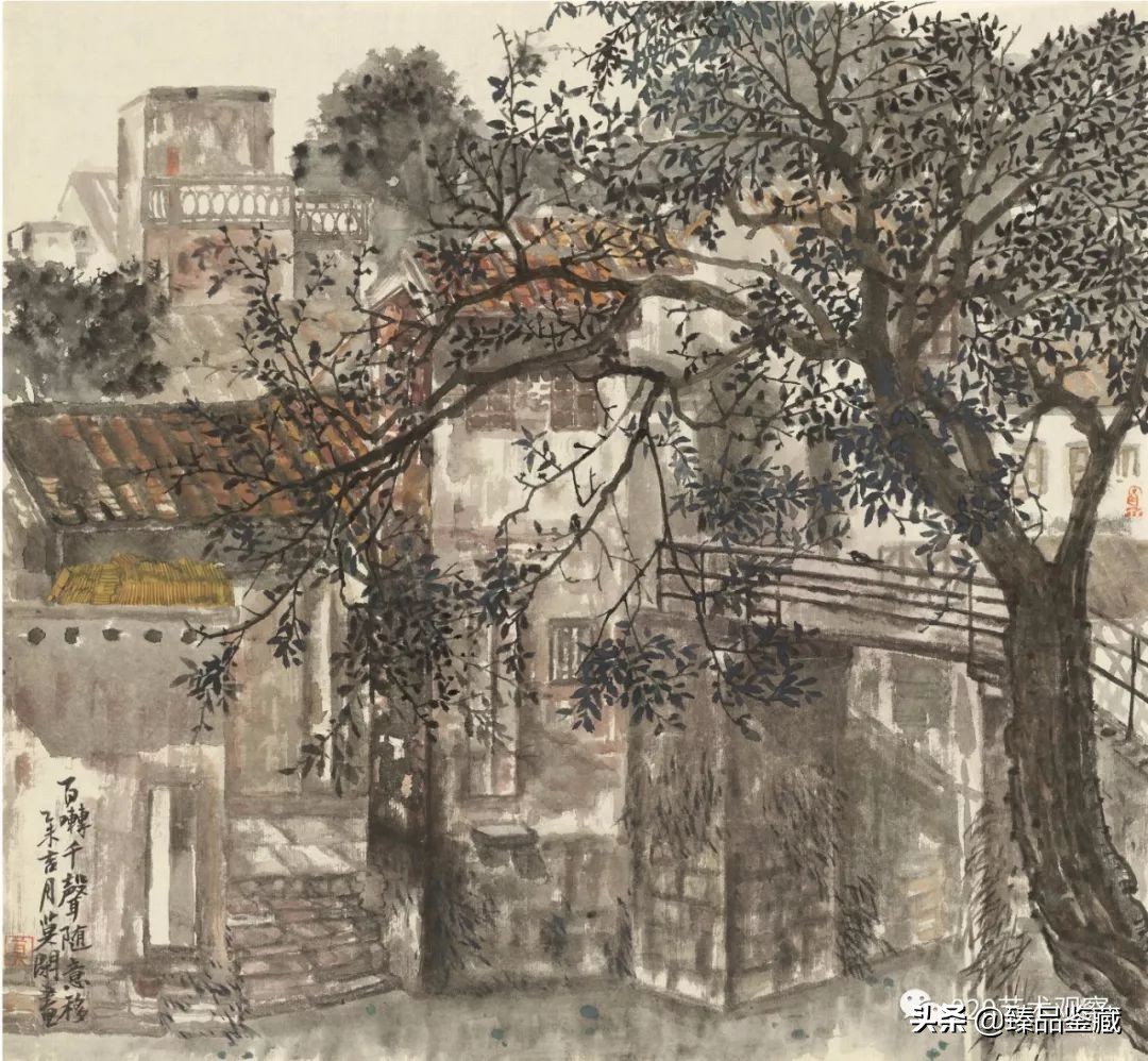 水墨花鸟画及赏析,中国画与西洋画赏析