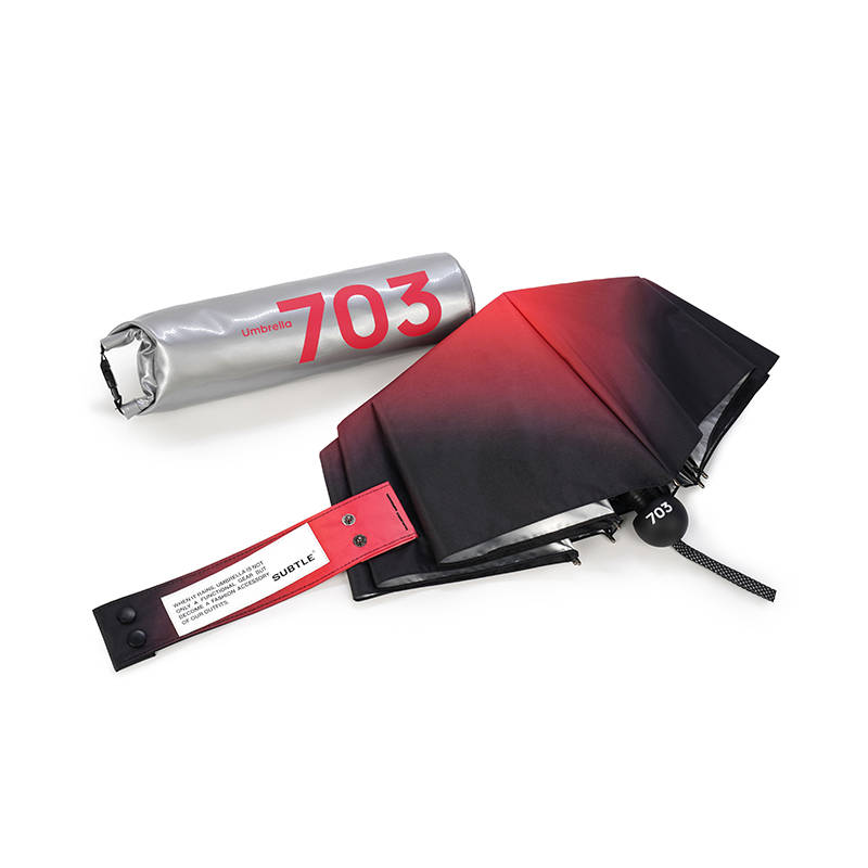 国潮品牌SUBTLE推出全新TRITIUM-703晴雨伞他们家背包你一定见过